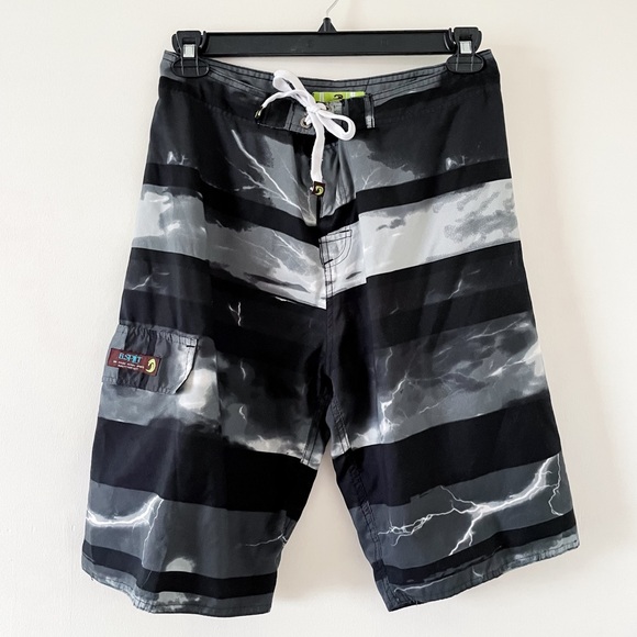 B. Split Board Shorts - Picture 1 of 3